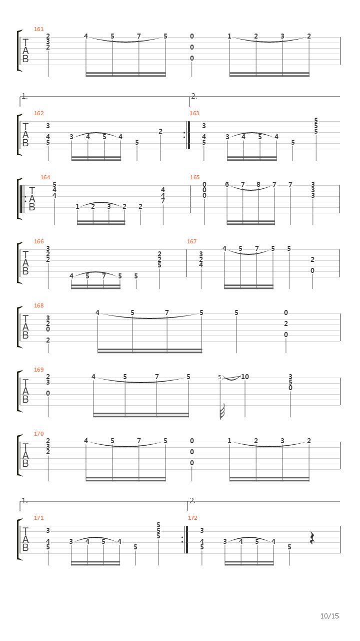 Opus 6 - Introduction, Theme, Variations & Finale吉他谱