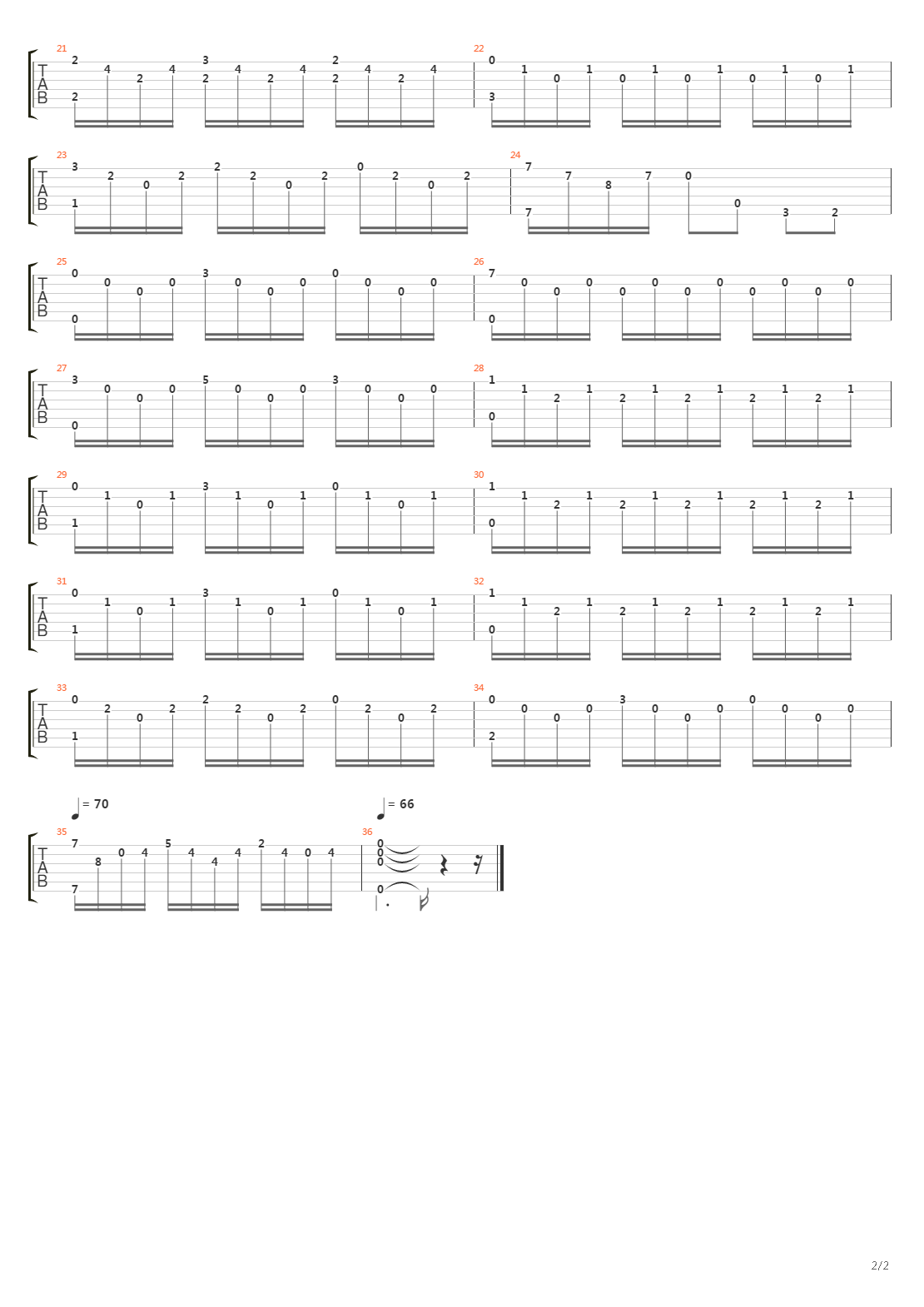 Opus 60 No 19吉他谱