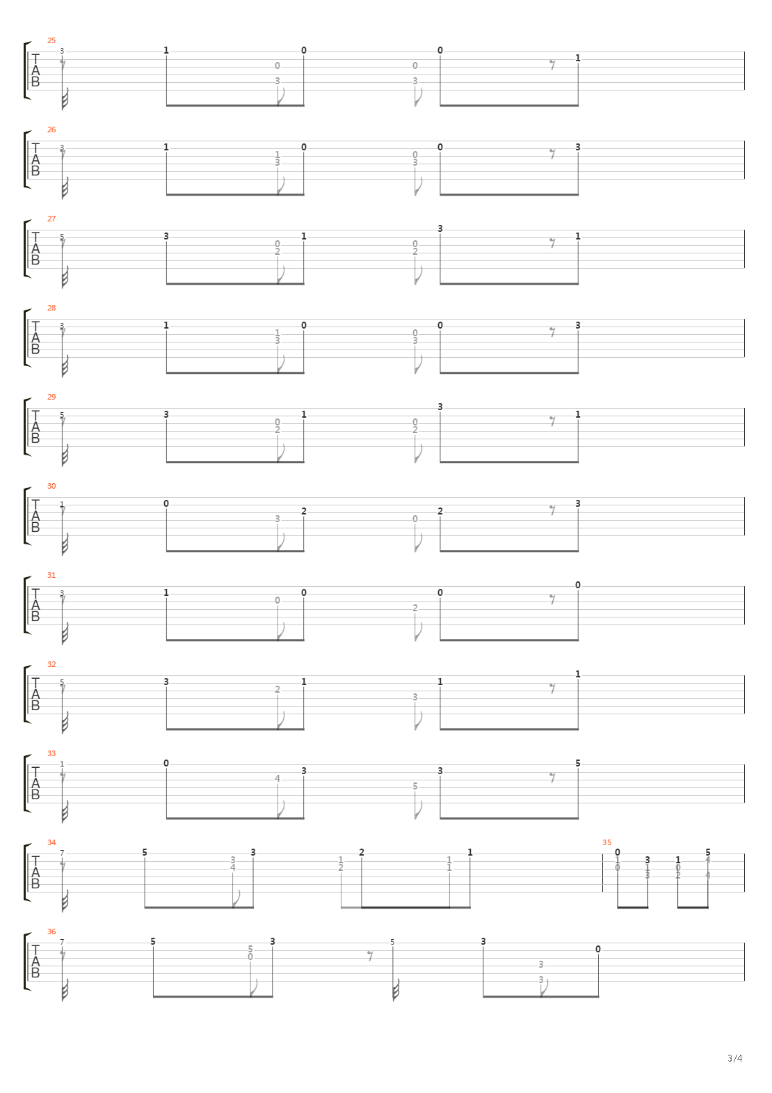 Opus 60 No 21吉他谱