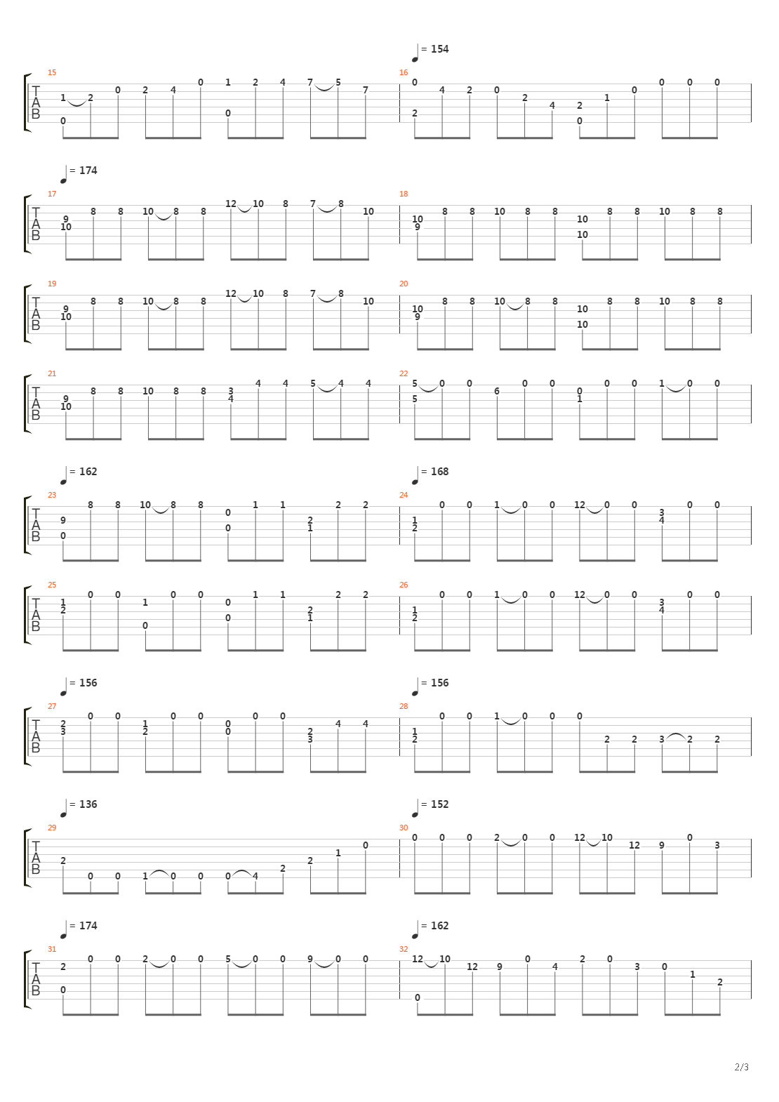 Opus 60 No 23吉他谱