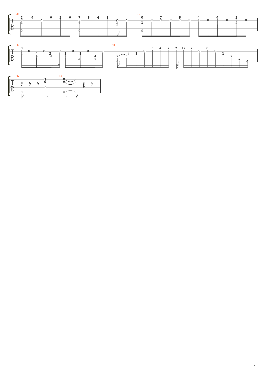 Opus 60 No 24吉他谱