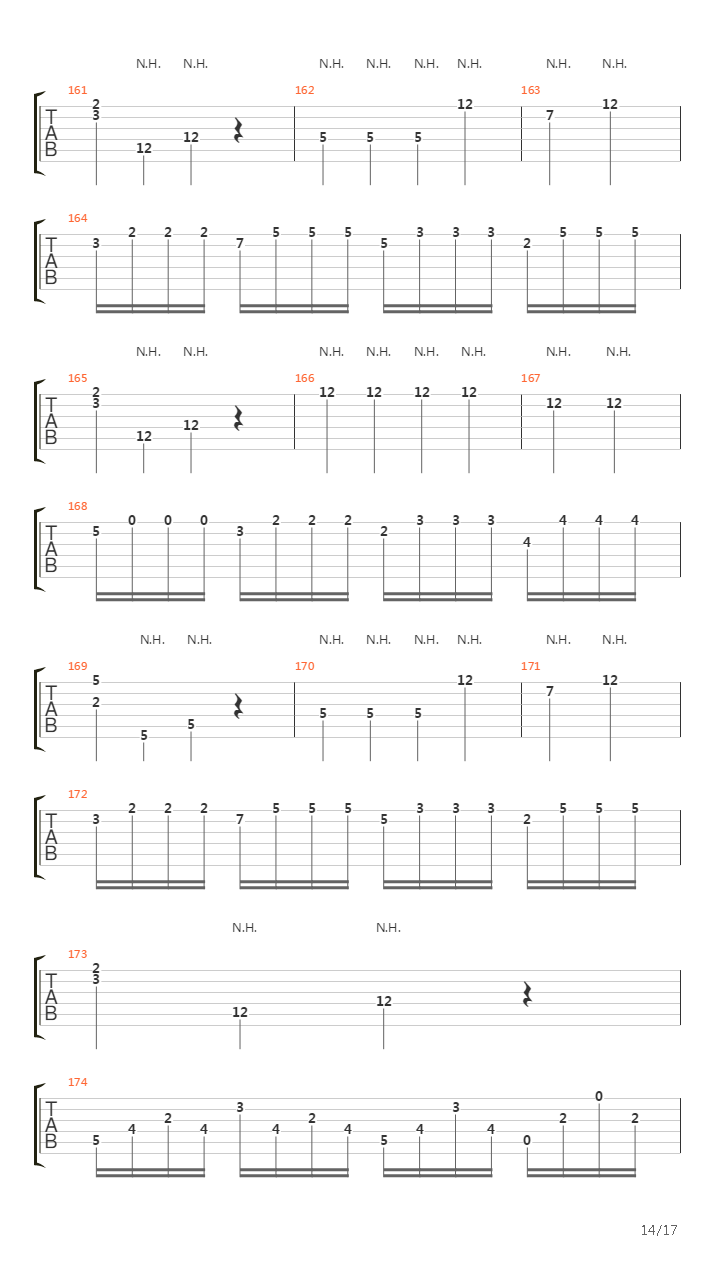 Opus 7 - Thema & Variations吉他谱