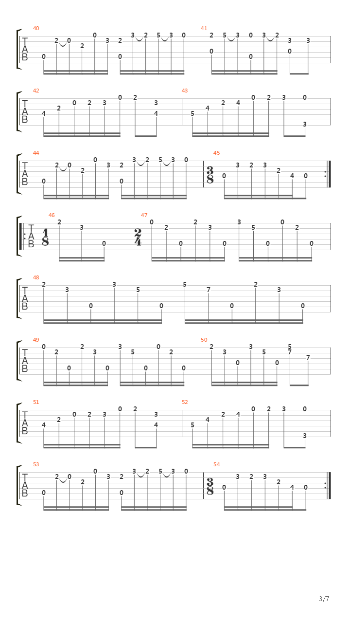 Opus 8 No 14吉他谱