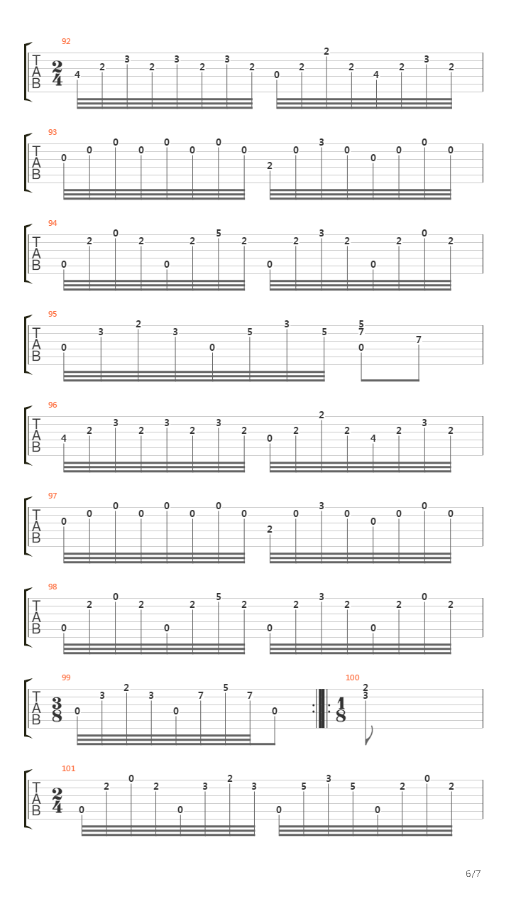 Opus 8 No 14吉他谱