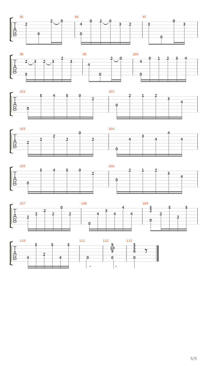 Opus 8 No 15吉他谱