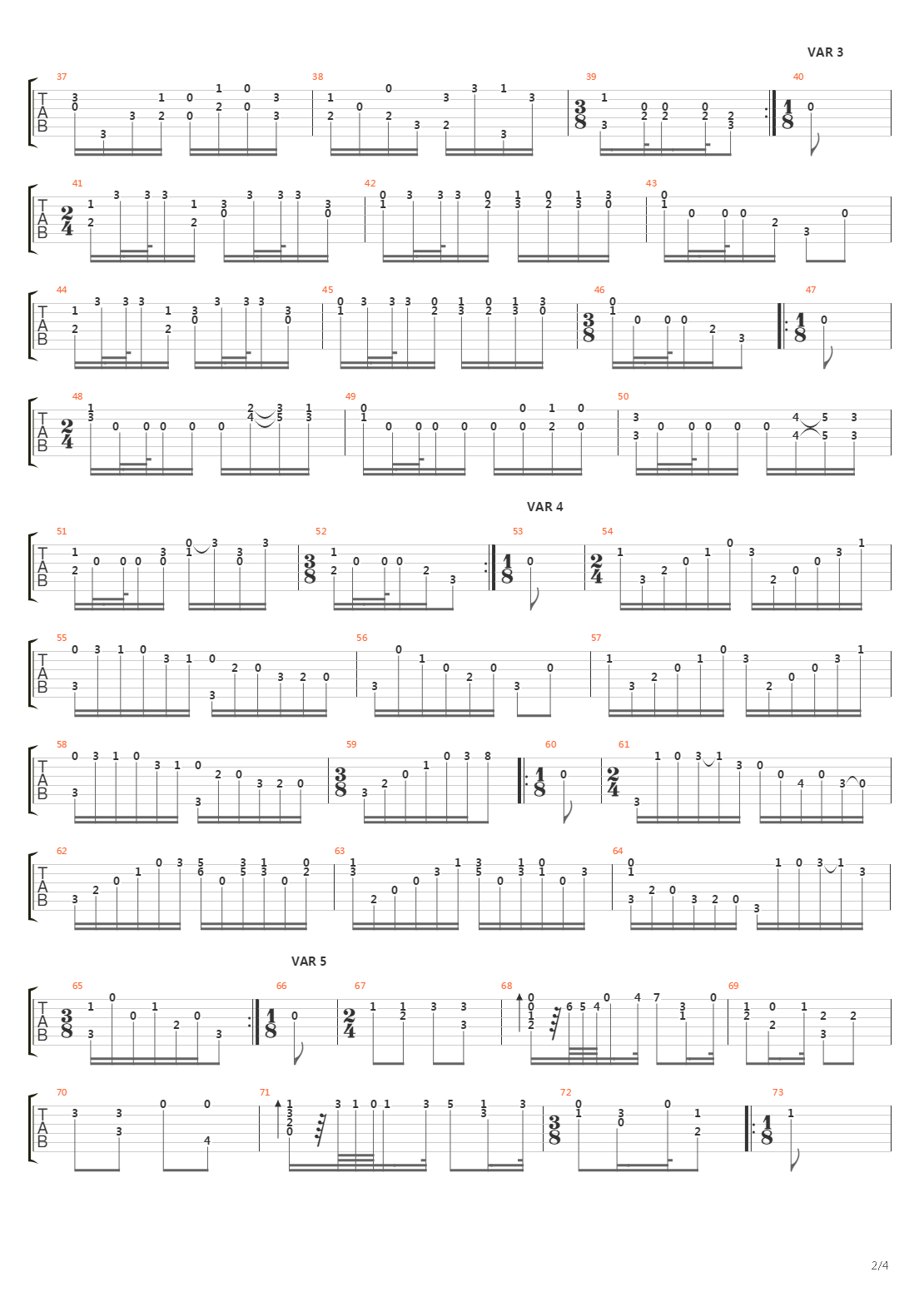 Opus 9 No 1吉他谱