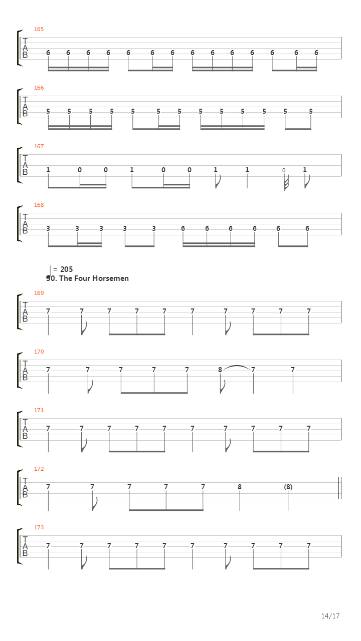 35 Bass Riffs (by Andriy Vasylenko)吉他谱