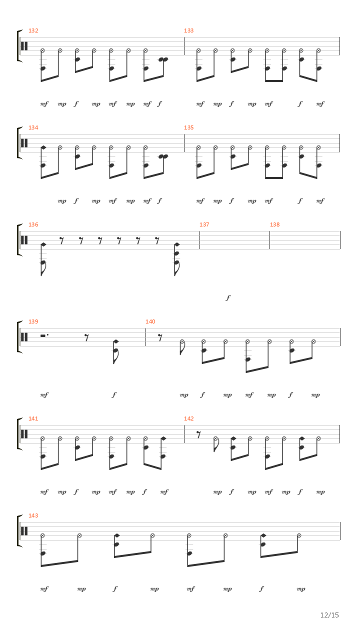 Enter Sandman (16)吉他谱