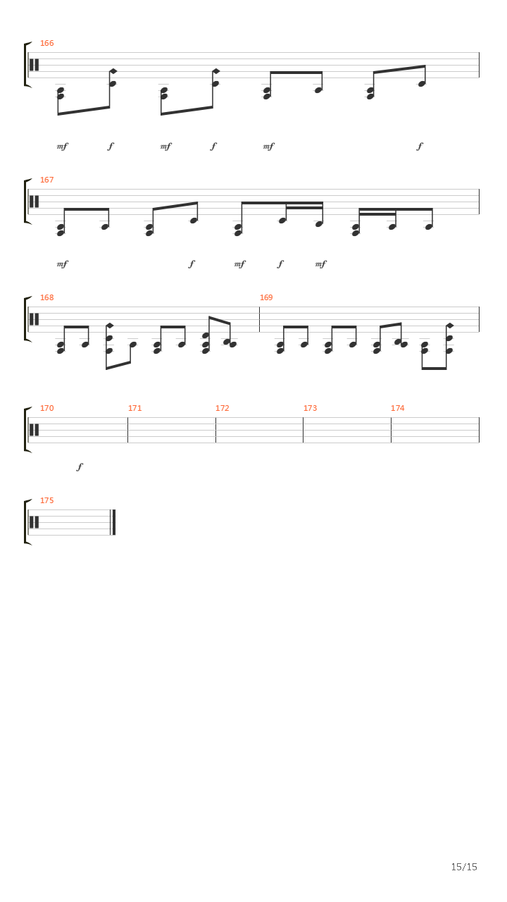 Enter Sandman (16)吉他谱