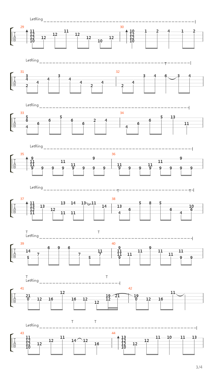 Because (Solo Bass Guitar)吉他谱