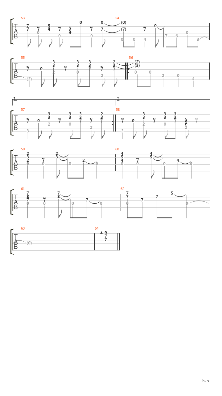 Eight Days a Week (Fingerstyle)吉他谱