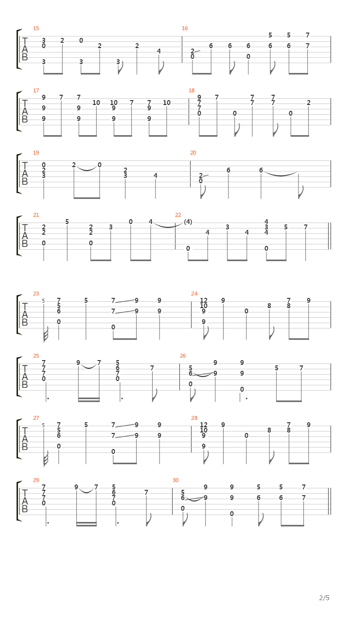 In My Life (arr. by Daryl Shawn )吉他谱