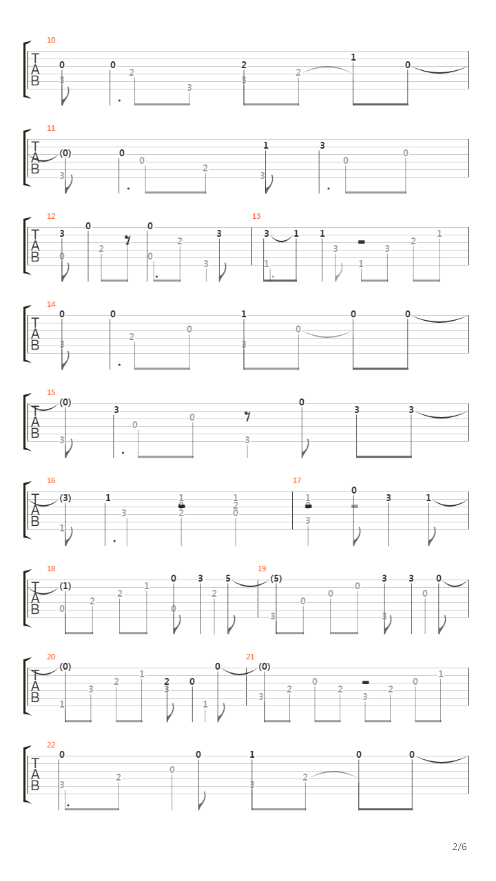 Let It Be (Fingerstyle)吉他谱