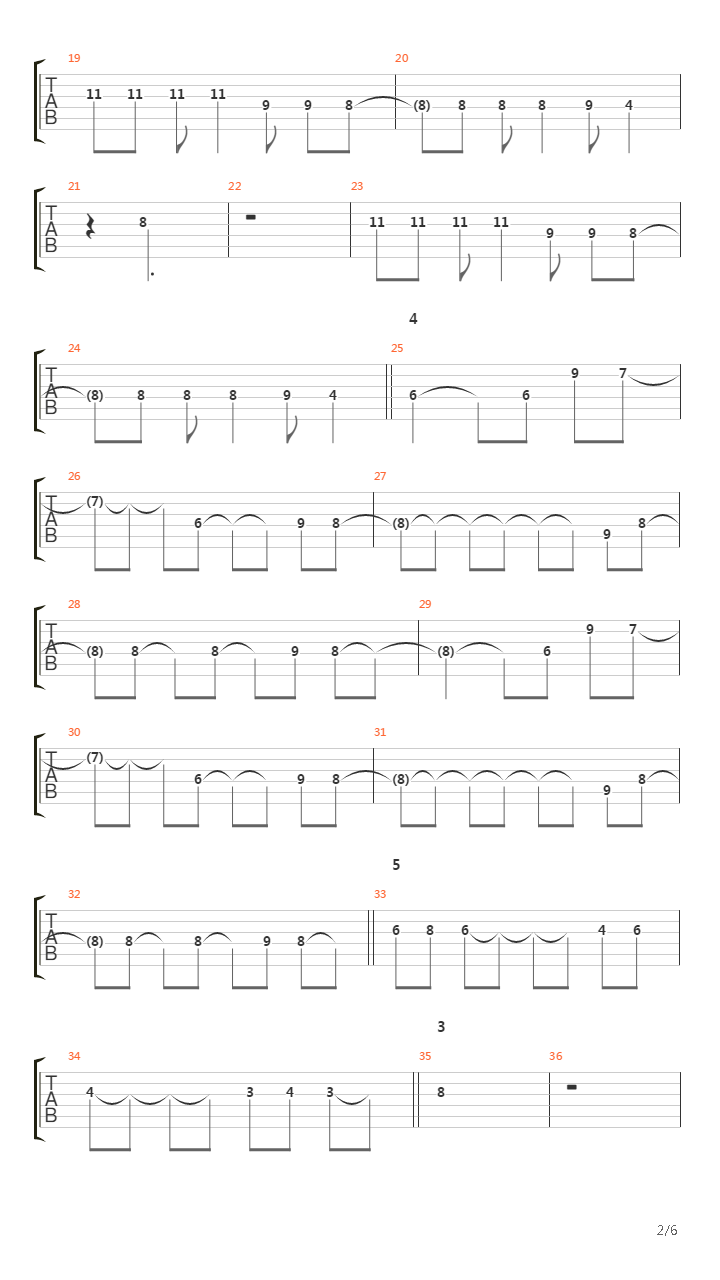 The End Where We Start吉他谱