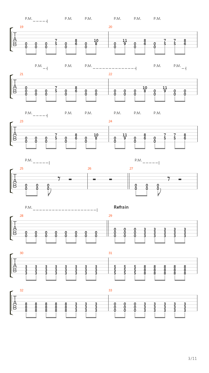 Момент Истины (by predator)吉他谱