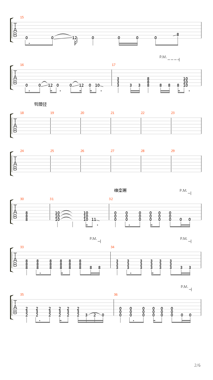 Первый (by predator)吉他谱