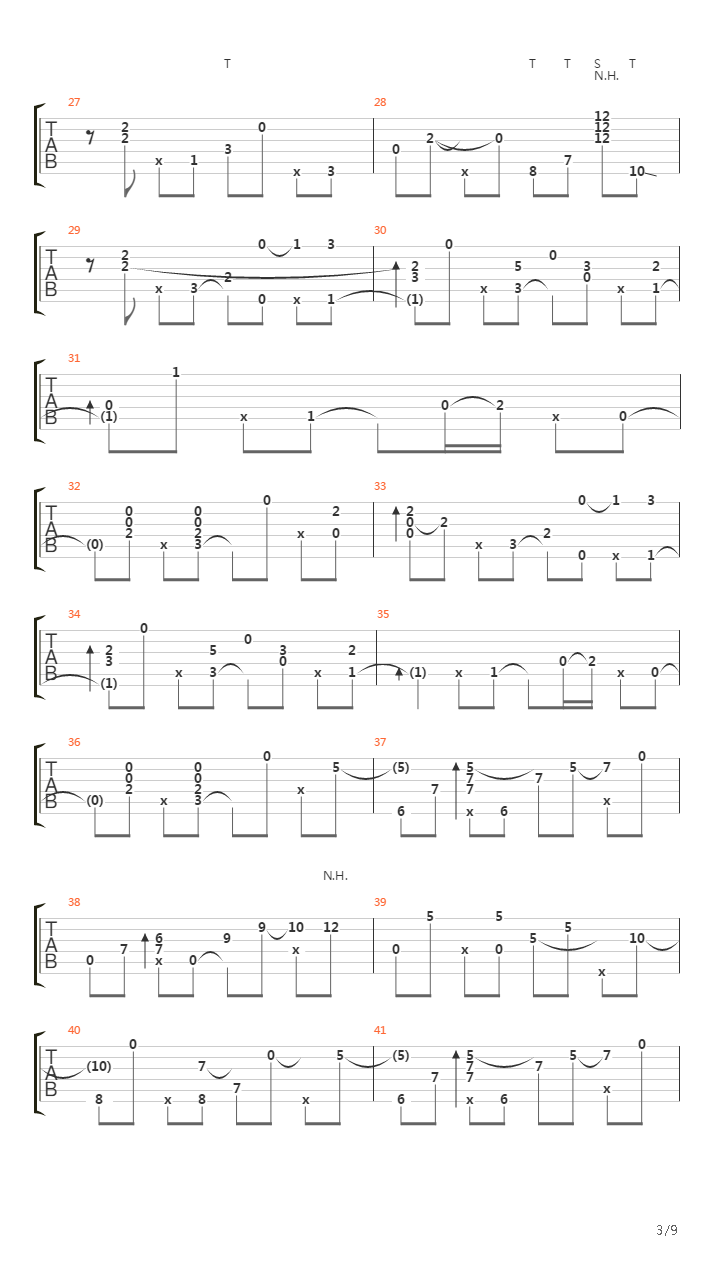 Song for Stephen吉他谱