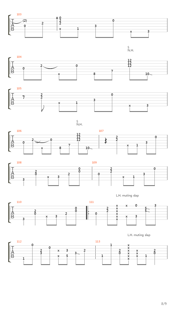 Song for Stephen吉他谱