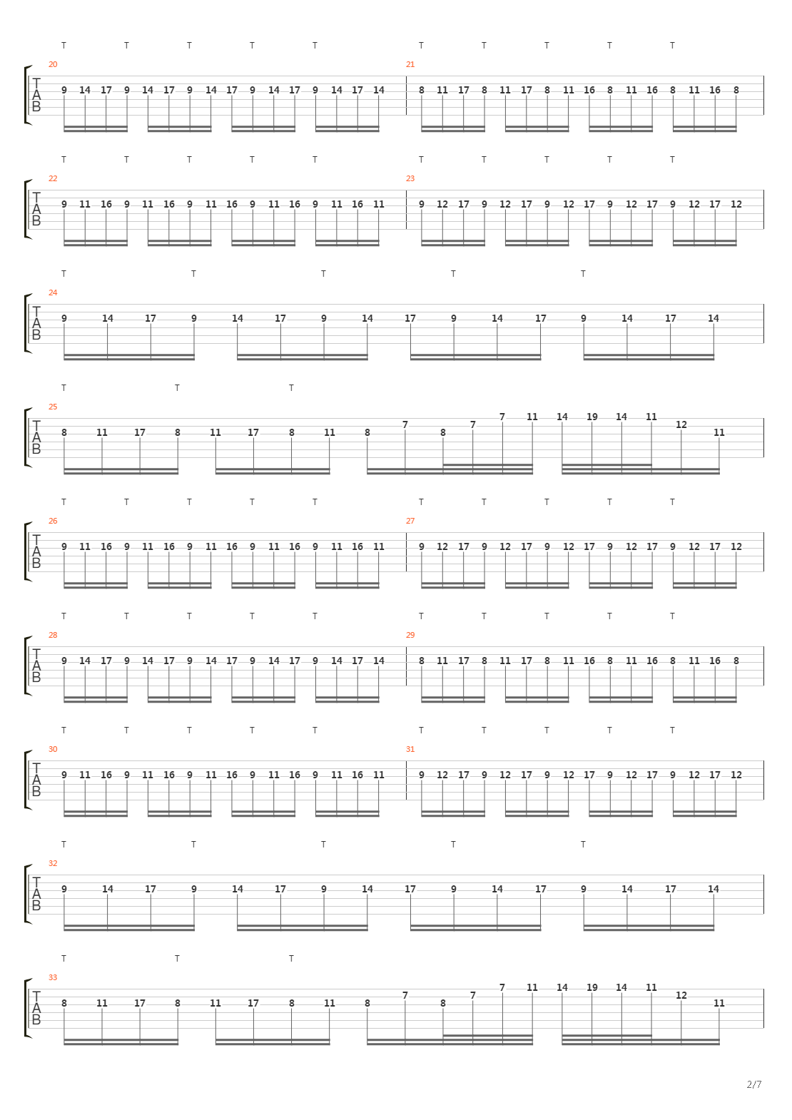 The Stage吉他谱