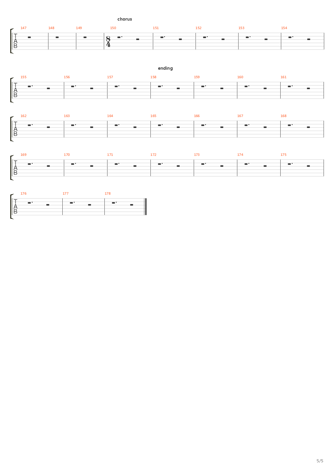 The Stage吉他谱