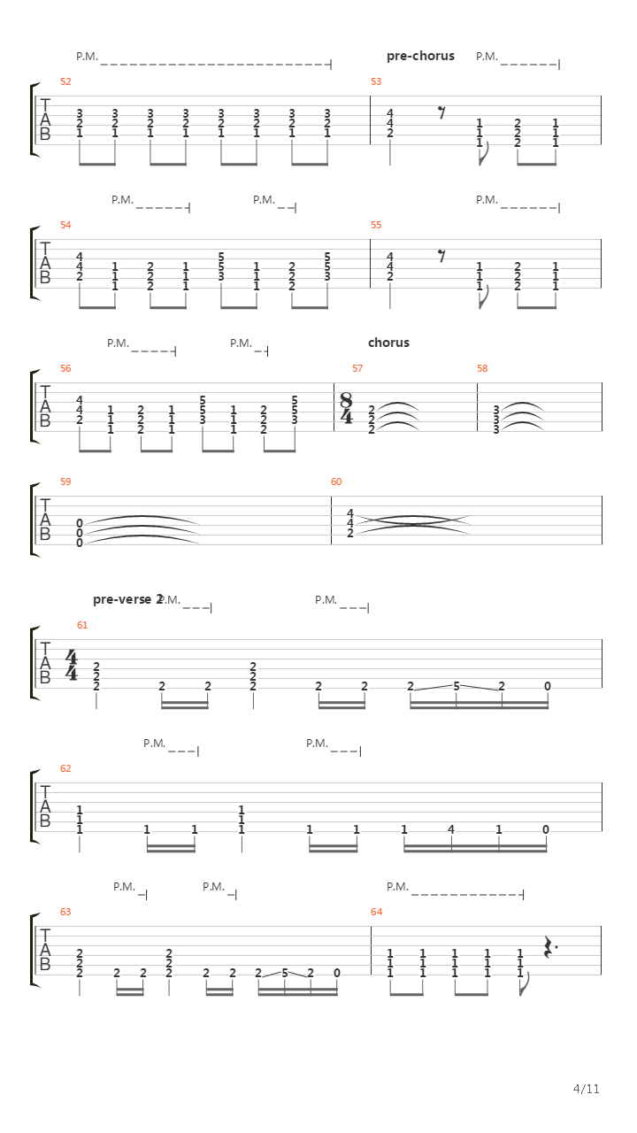 The Stage吉他谱