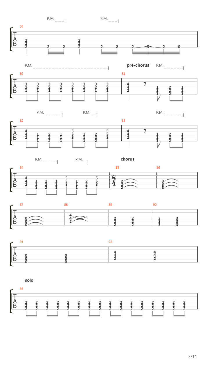 The Stage吉他谱