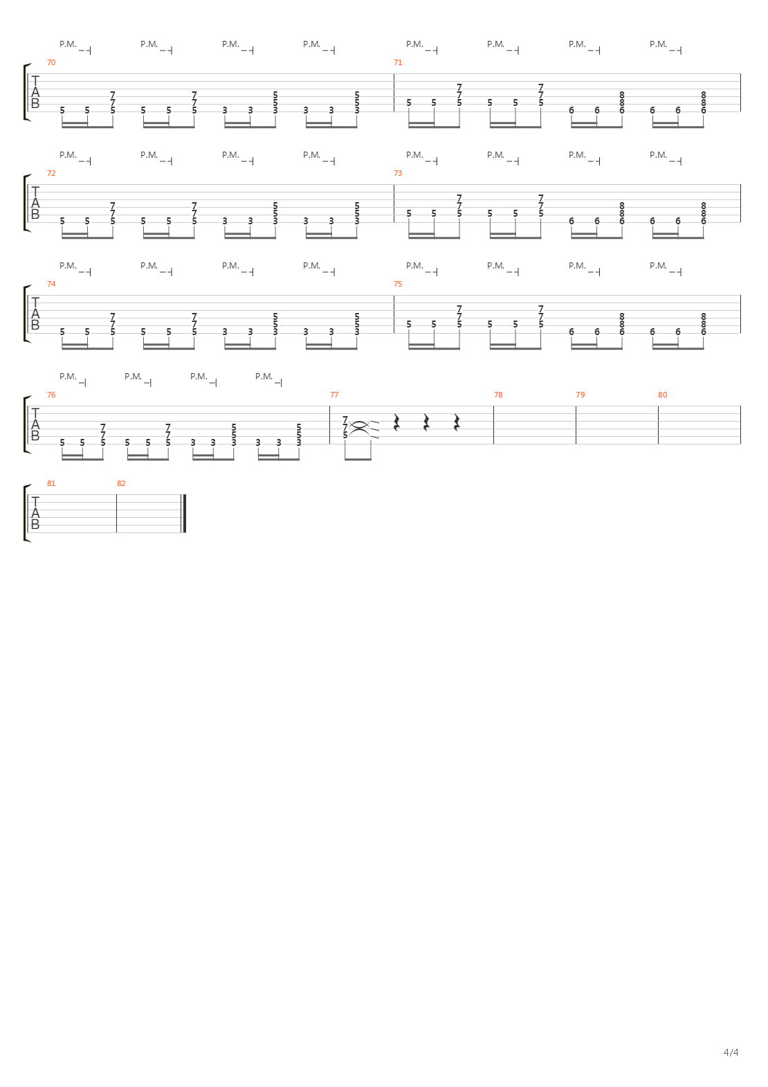 Черная Сотня (By Reita)吉他谱