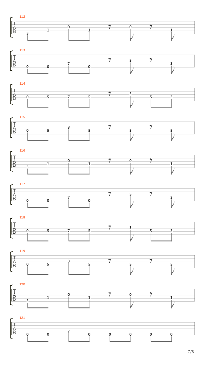 Between The Lines吉他谱