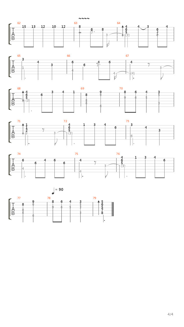 Prince Waldeck's Galliard吉他谱