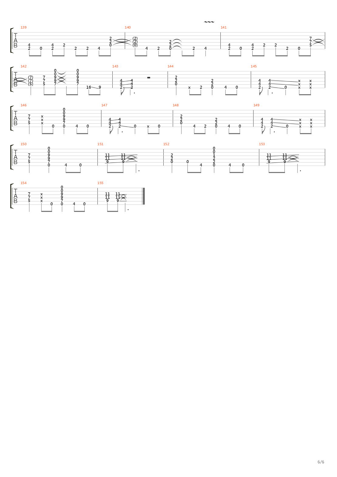 Crazy Train吉他谱