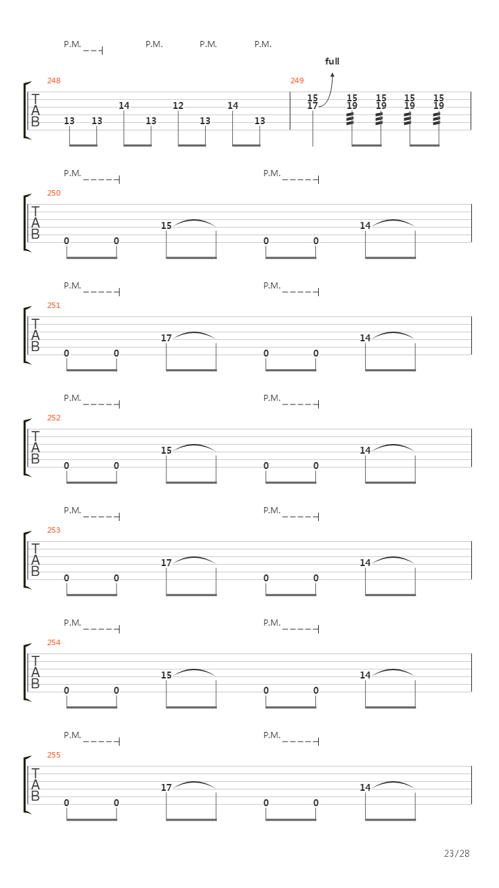 Hand Of Blood Part 2吉他谱