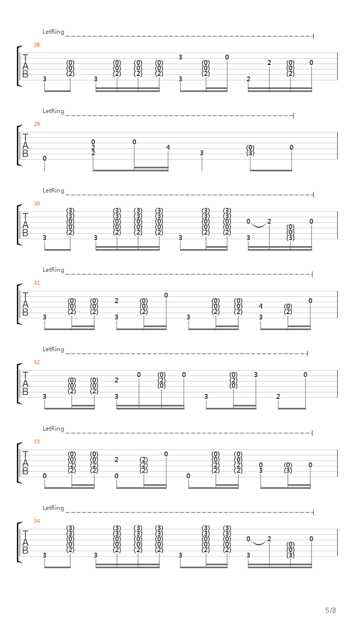 The A Team (arr. by Mironenko Artem)吉他谱