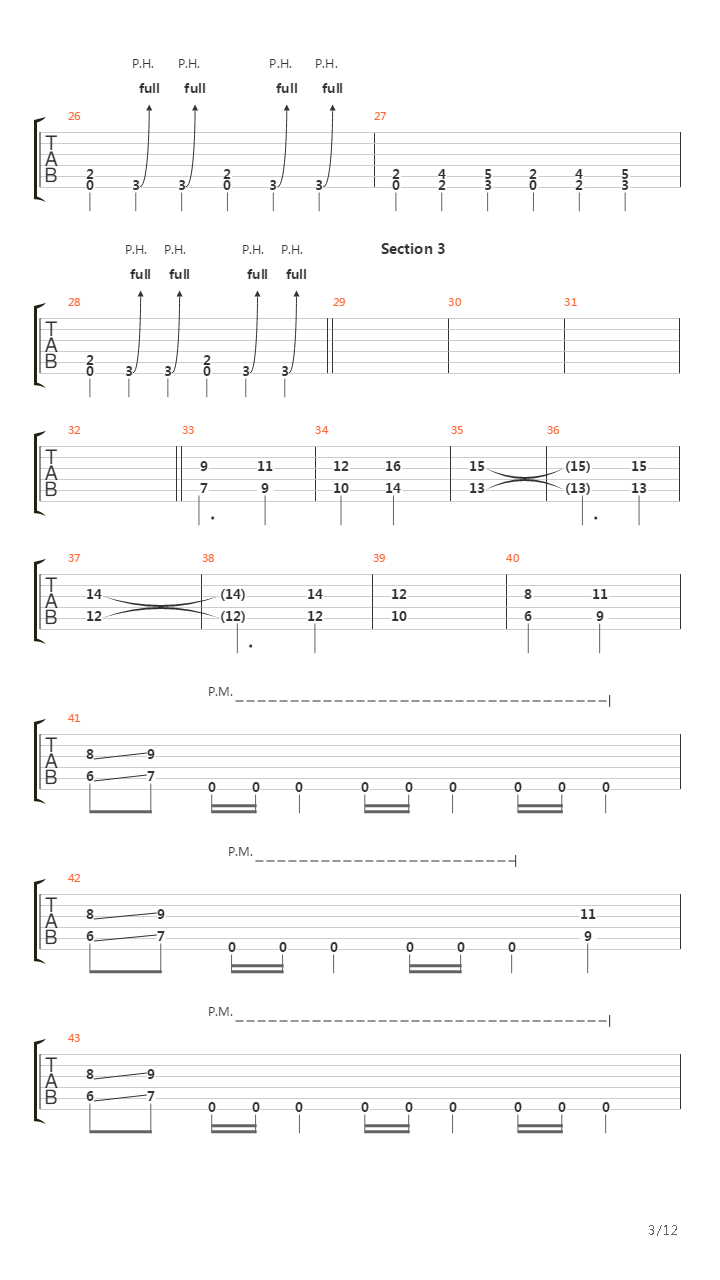 Murmaider吉他谱