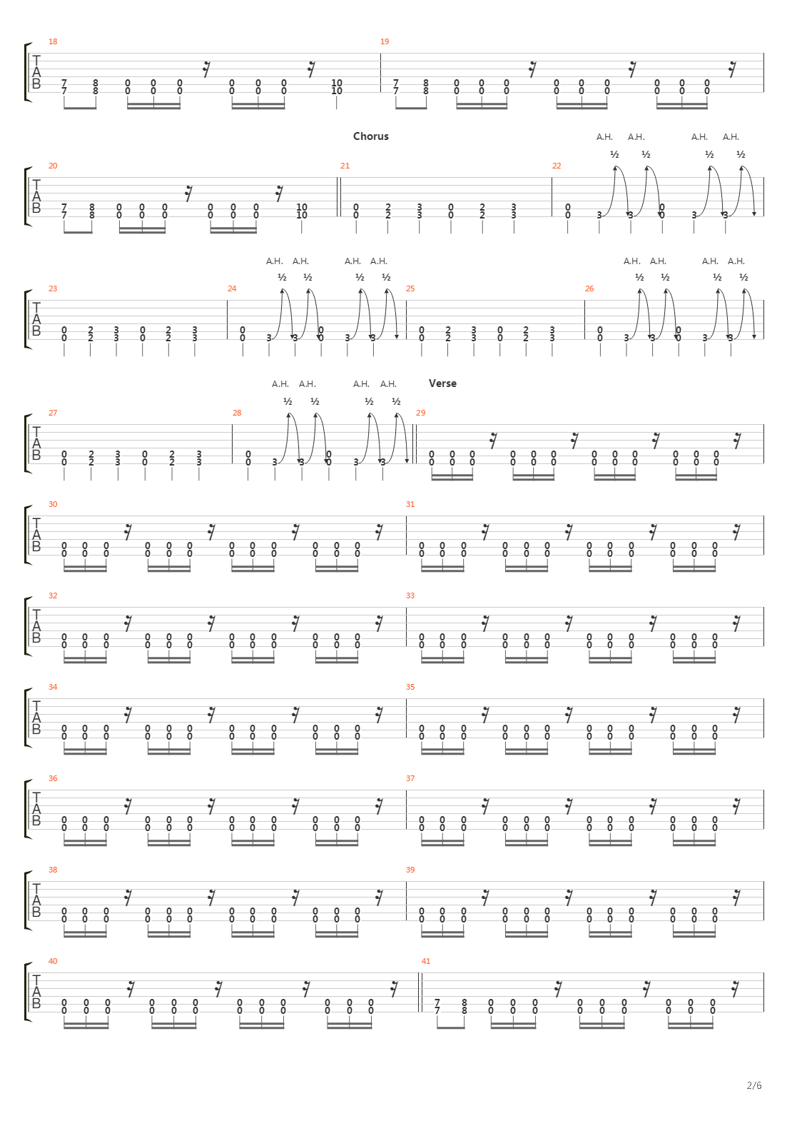 Murmaider吉他谱