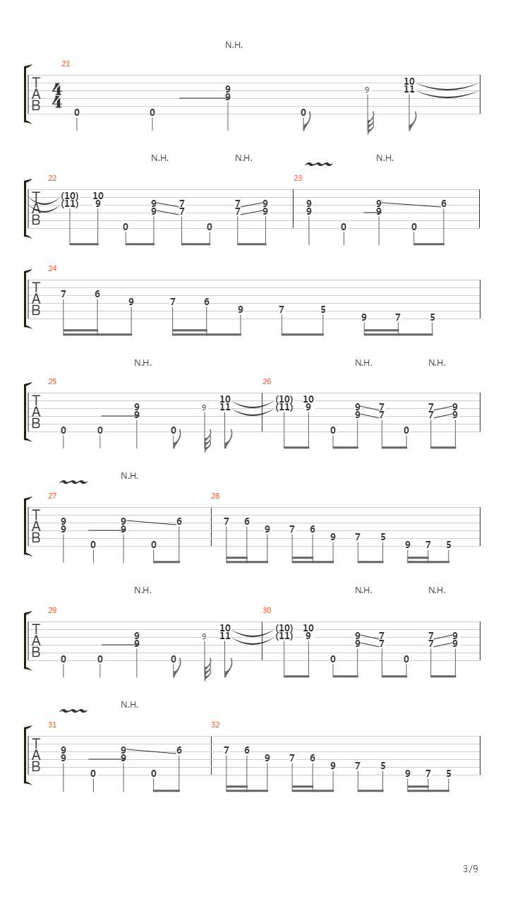 About To Crash (Reprise)吉他谱