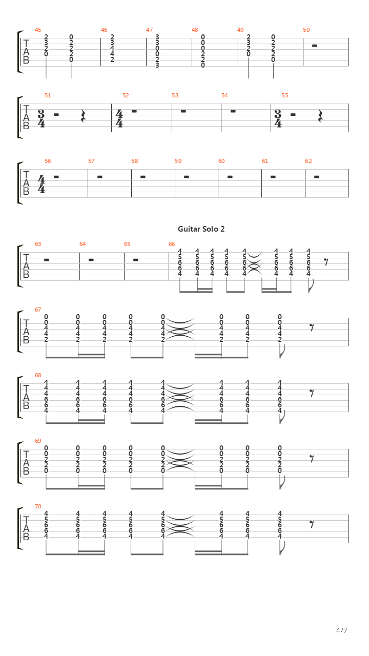 Overture 1928吉他谱