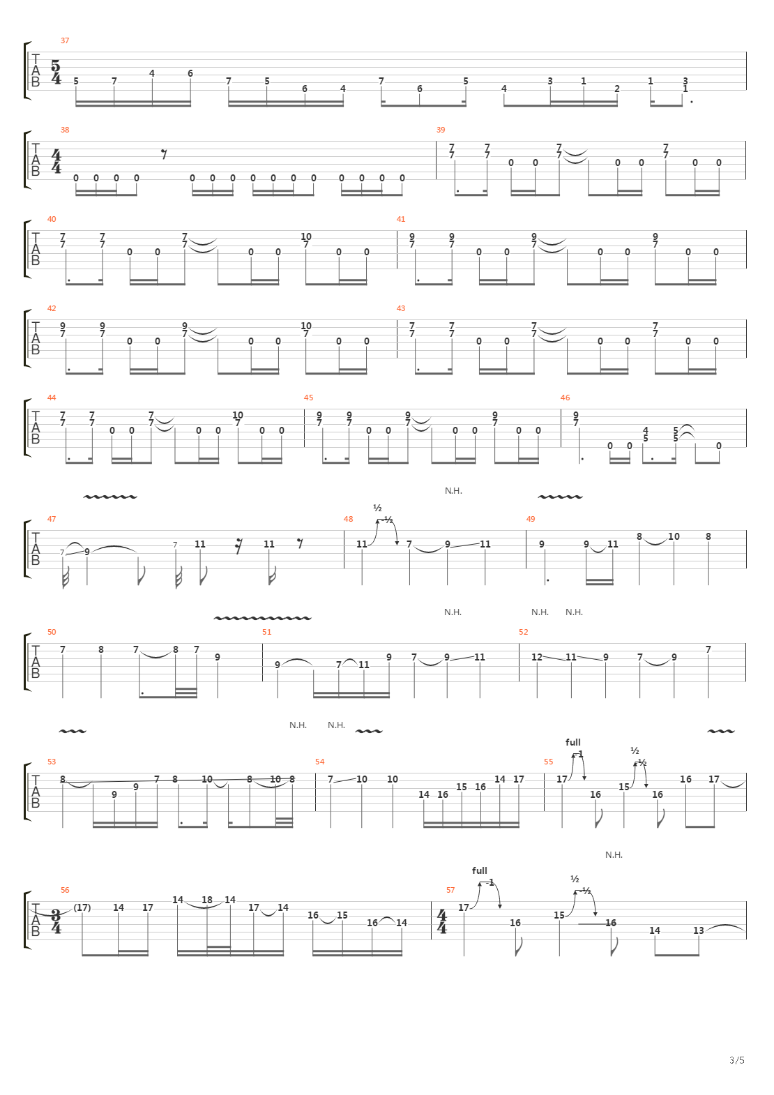 Overture 1928吉他谱