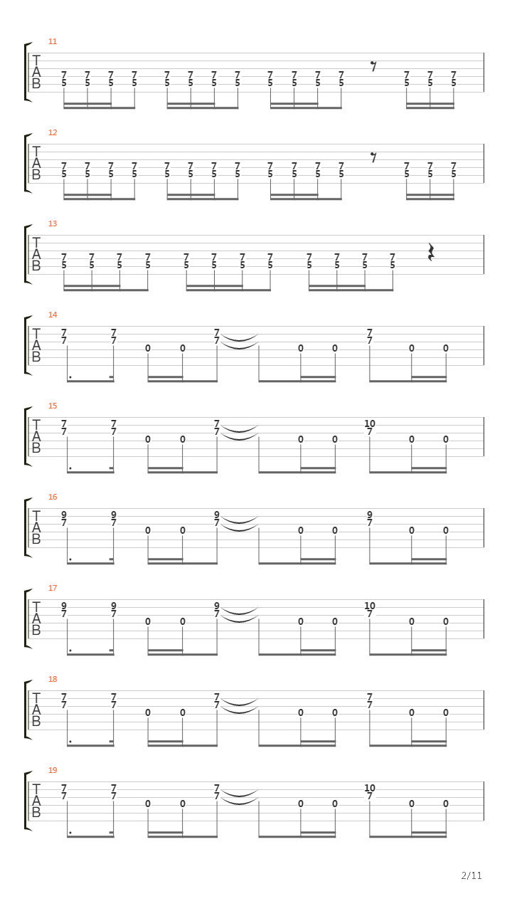 Overture 1928吉他谱