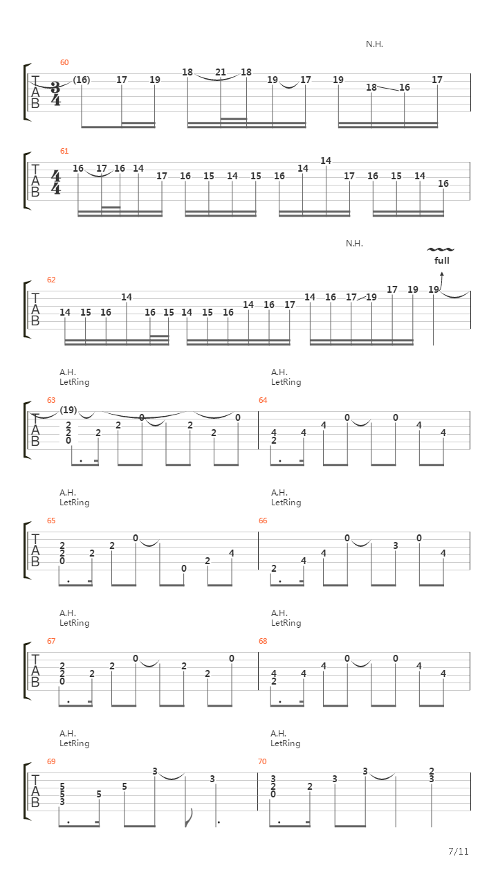 Overture 1928吉他谱