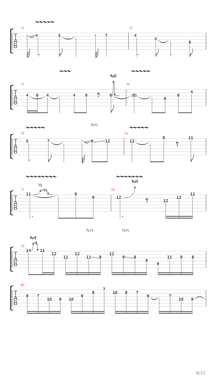 Overture 1928吉他谱