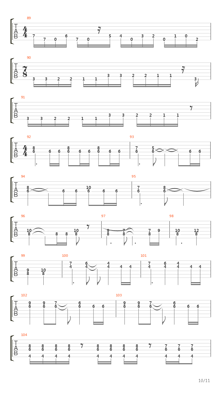 Overture 1928吉他谱