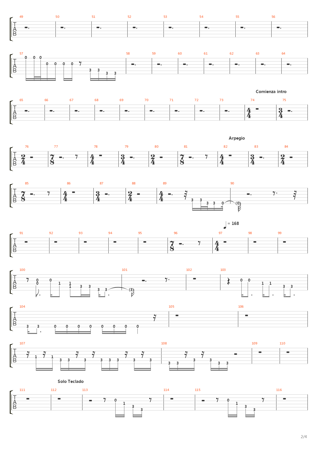 The Ytse Jam吉他谱