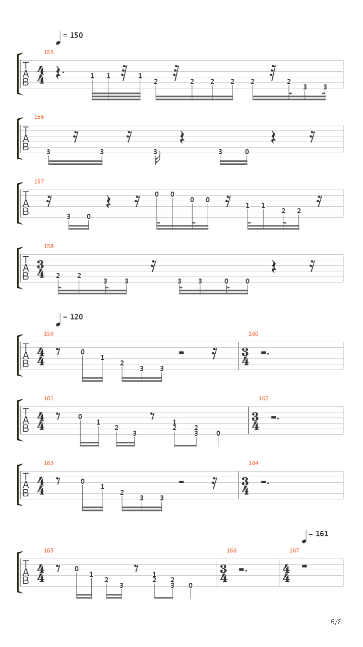 The Ytse Jam吉他谱