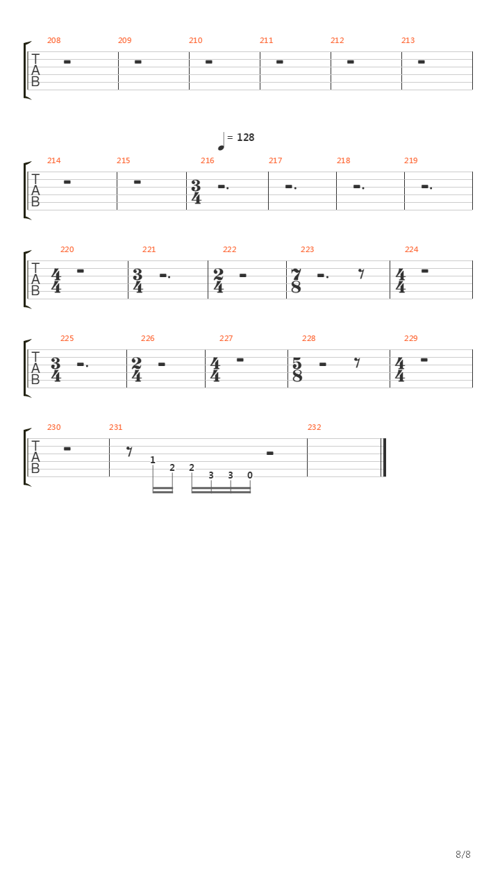 The Ytse Jam吉他谱