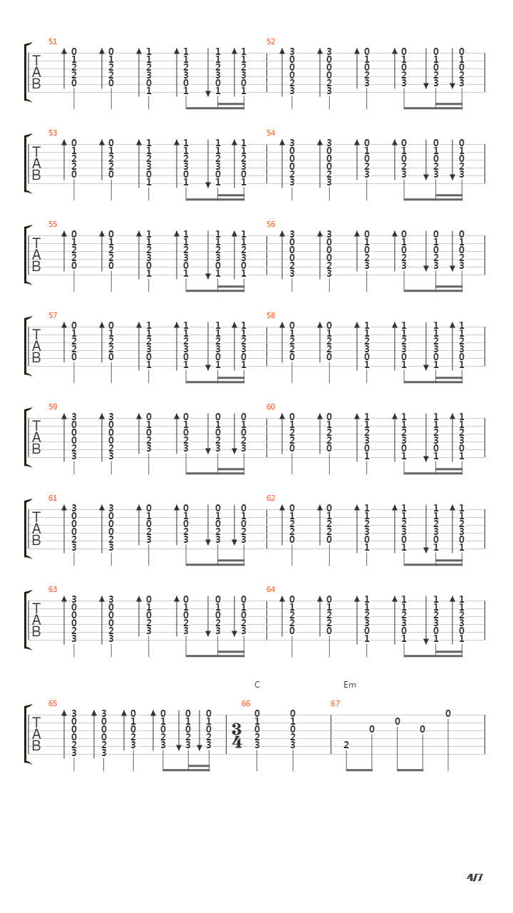 ぼくらのレットイットビー吉他谱