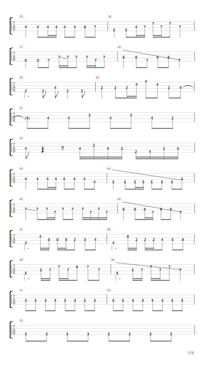 Period吉他谱