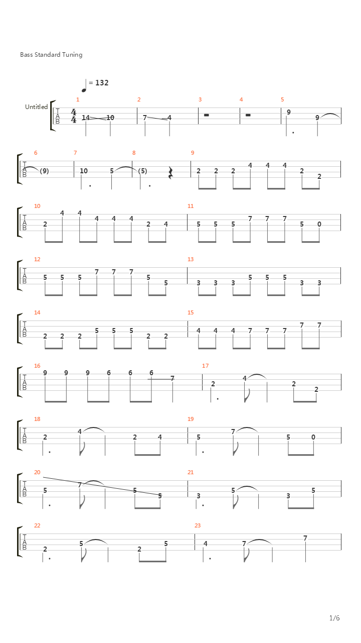 Winding Road吉他谱