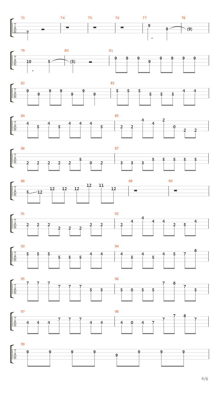 Winding Road吉他谱