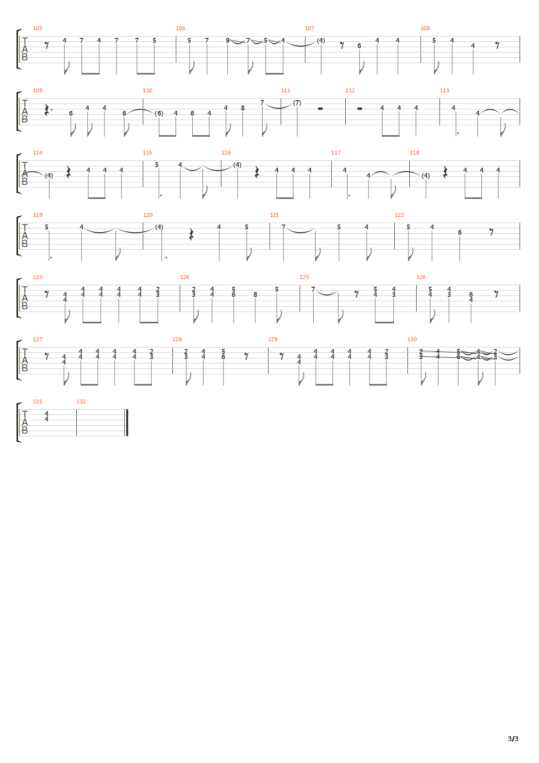 Getting Through To Her吉他谱