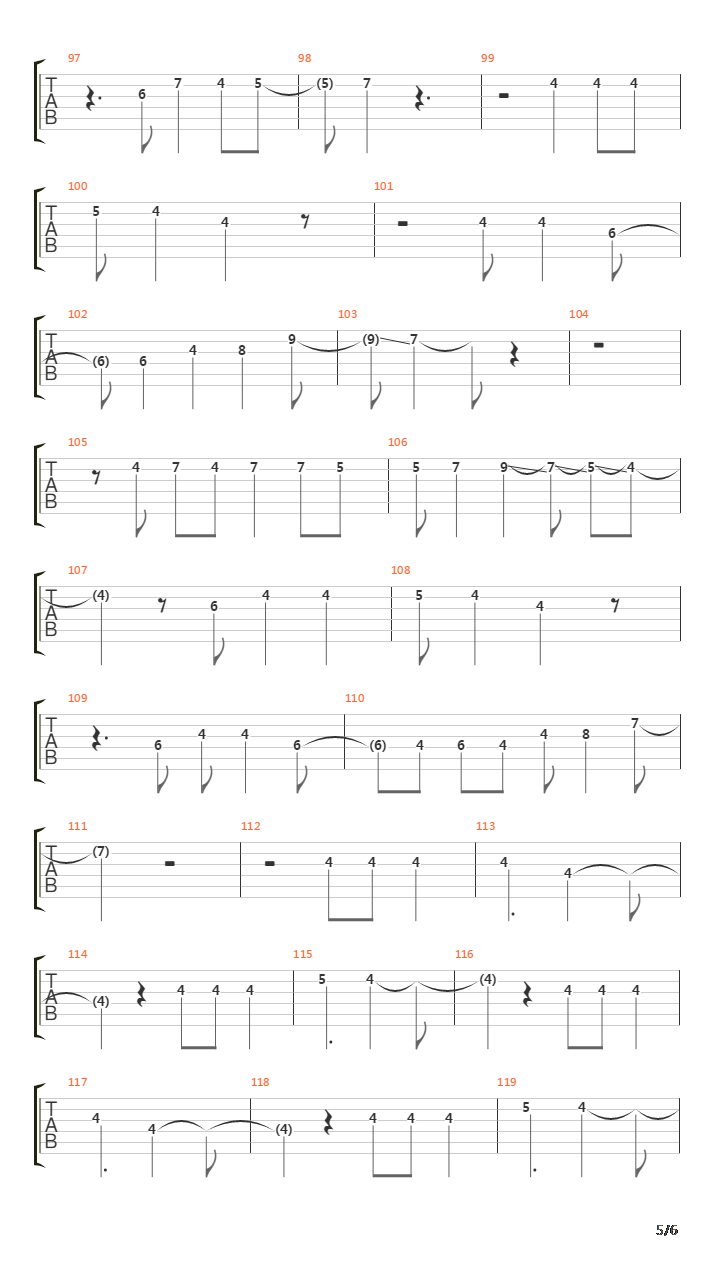 Getting Through To Her吉他谱